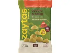 Snack Proteico Cebola e Salsa 12g Proteína Zaytas Protein 12x35g - 0