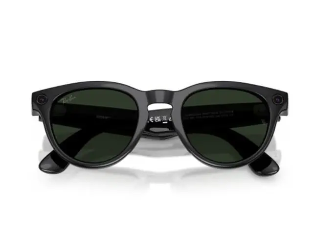 Óculos Ray-Ban Meta Wayfarer RW4013  GEN 2 Shiny Black Transitions Gra