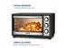 Forno Elétrico Mondial Family II 42L Preto 1600W 110V - 6