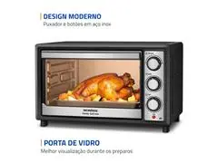 Forno Elétrico Mondial Family II 42L Preto 1600W 220V - 6
