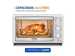 Forno Elétrico Mondial Family II 42L Branco 1600W 220V - 1