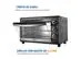Forno Elétrico Mondial Family II 42L Preto/Inox 1600W 110V - 6