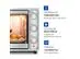 Forno Elétrico Mondial Family Grill 60L Branco/Inox 1800W 110V - 4