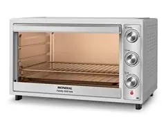 Forno Elétrico Mondial Family Grill 60L Branco/Inox 2000W 220V