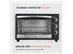 Forno Elétrico Mondial Family II 42L Preto/Inox 1600W 110V - 5