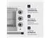 Forno Elétrico Mondial Family II 42L Branco/Inox 1600W 220V - 4