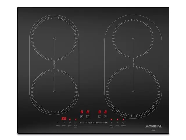 Cooktop por Indução Mondial 4 Bocas 7000W 220V