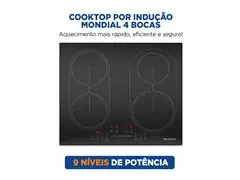 Cooktop por Indução Mondial 4 Bocas 7000W 220V - 1