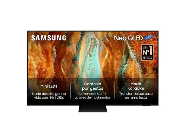 Smart TV Samsung Vision AI NEO QLED Ultra 4K 85"Pol QN70F 2025
