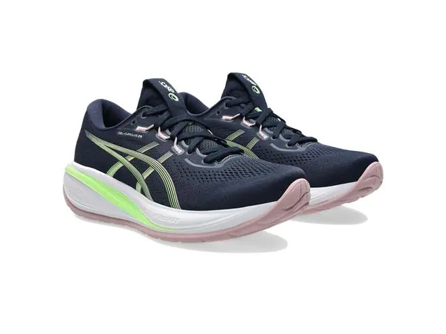 Tênis Asics Gel-Cumulus 28 Midnight/Illuminate Green Fem Tam 37