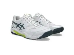 Tênis Asics Gel-Dedicate 8 108 White/Ironclad Masc Tam 44