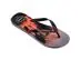 Chinelo Havaianas Top Surfer I Cinza Aco/Preto/Laranja Sunset Tam 41-4 - 1