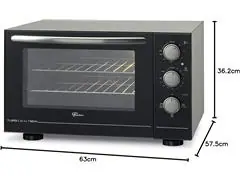 Forno Elétrico Fischer  GRILL TURBO 2.4  NEW Bancada 48L 110V - 2