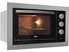 Forno Elétrico Fischer FIT LINE Embutir 48L Inox 220V - 3