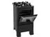 Fogão de Piso Fischer 4 Bc FIT LINE Gás Trempe IRON Bivolt Preto - 2