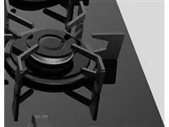 Fogão de Piso Fischer 5 Bc FIT LINE Gás Trempe IRON Bivolt Preto - 4