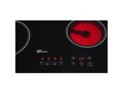 Fogão Cooktop Fischer 4Q Elétrico Mesa Vitrocerâmica Touch Preto 220V - 2