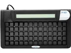 Teclado PDV Gertec TEC-E 65 Teclas Preto sem Grade USB - 00410756 - 2