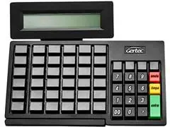 Teclado Gertec TEC 55 DIS USB 2.0 - 00409634 - 0