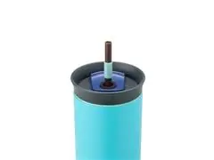 Copo Térmico Owala Tumbler Inox Com Canudo 710ml Blue Aqua Splash - 1