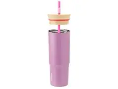 Copo Térmico Owala Tumbler Inox Com Canudo 710ml Purple Smell - 3