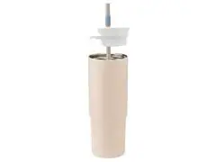 Copo Térmico Owala Tumbler Inox Com Canudo 710ml Orange Light - 3