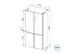 Refrigerador Tramontina Freestanding Multidoor Inox 90 553 L - 1