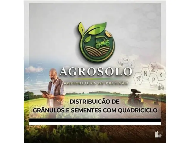 AGROSOLO AGRICULTURA DE PRECISÃO - DISTRIBUIÇÃO DE GRANULOS E SEMENTES