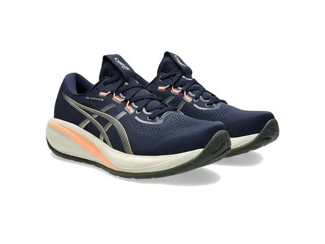 Tênis Asics Gel-Cumulus 28, 404 Midnight/Khaki Green Masc