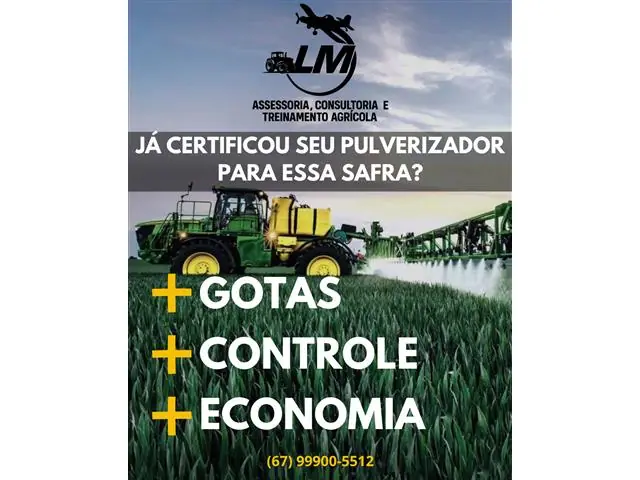 CPP Calibração Periódica Pulverizadores
