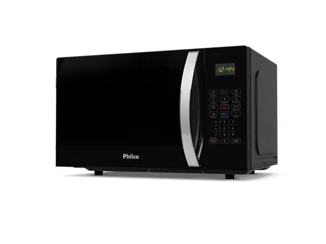 Micro-ondas Philco 28L Limpa Fácil PMO30P Preto 220V