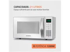 Micro-ondas Mondial 21L MO-01-21-W Branco 220V - 1