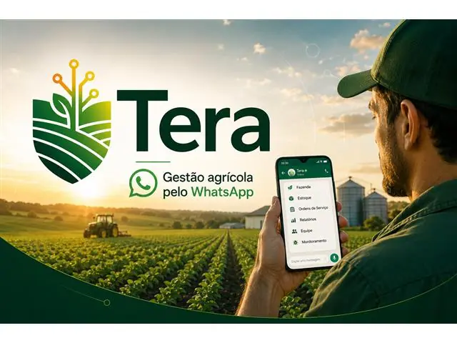 Tera | Gestão da Agrícola pelo WhatsApp