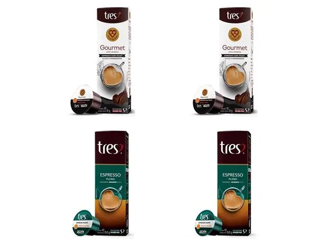 40 Cápsulas Três Corações Duo Espresso – Dark Roast e Pleno