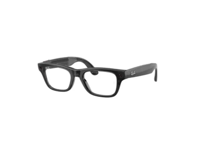 ÓCULOS RAY-BAN META BLAZER OPTICS | TRANSP. BLACK, CLEAR