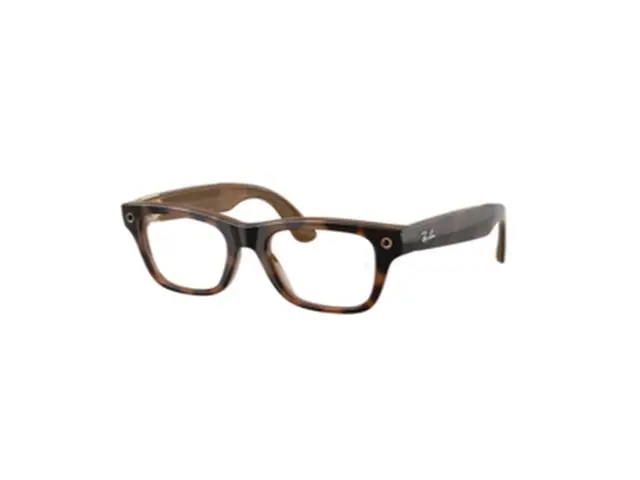 ÓCULOS RAY-BAN META BLAZER OPTICS | HAVANA, CLEAR