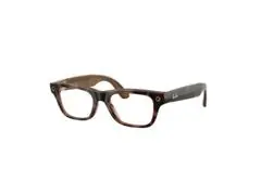 ÓCULOS RAY-BAN META BLAZER OPTICS | HAVANA, CLEAR