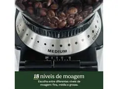 Moedor de Café Cuisinart Supreme Grind Inox 18 Níveis 110V - 4