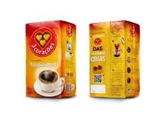 Café Torrado e Moído 3 Corações Tradicional 500g 10 Unidades - 2
