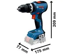 Furadeira de Impacto Bosch Gsb 18V-65 com Maleta e 1 Bateria 2,0AH - 4