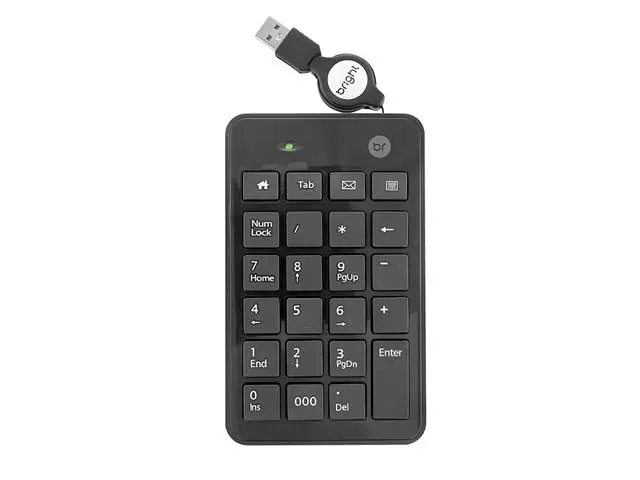 Teclado Numérico Retrátil BRIGHT USB
