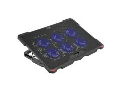 Cooler para Notebook BRIGHT 6 Fans LED com Hub USB - 0