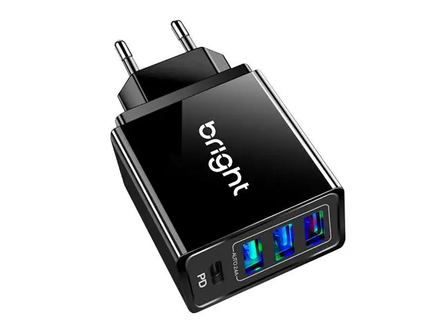 Carregador Smart BRIGHT 36W com 4 Portas