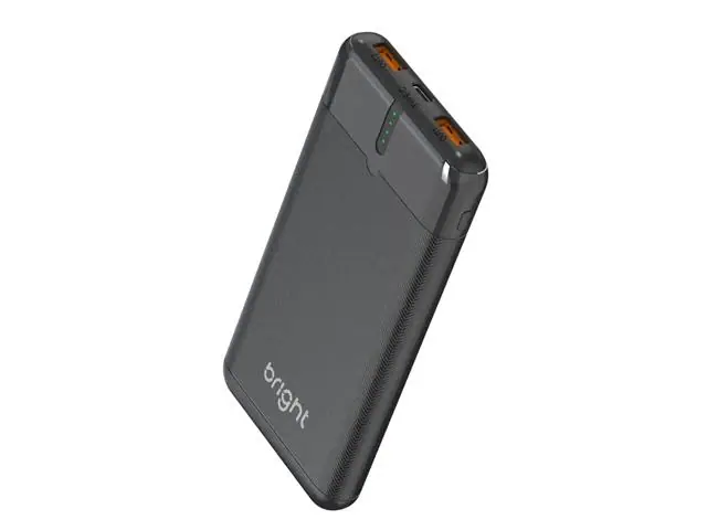 Power Bank BRIGHT 10.000 Mah Preto