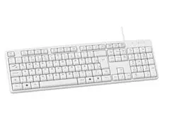 Teclado BRIGHT Basic USB Branco