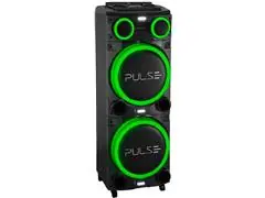 Caixa de Som Pulse Torre Double 12"pol LED 2700w - Bivolt - 0
