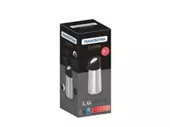 Garrafa Térmica Tramontina Exata Aço Inox com Ampola de Aço 1,4 Litros - 3