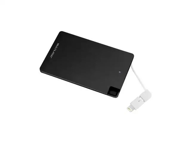 Carregador Portátil Power Bank Slim 2500 Mah