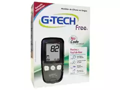 Kit Medidor de Glicose Gtech Free 1 - 3