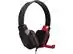 Headset Gamer Multilaser Earpad de Silicone P2 Preto e Vermelho - 0